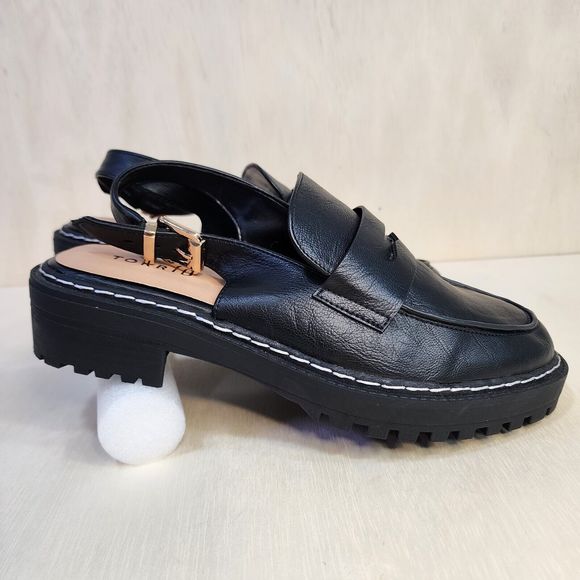 Torrid  Women’s Sling Back Lug Loafer size 8ww - Picture 3 of 11